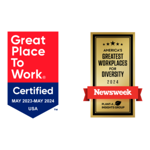 Great Place to Work & America's Greatest Workplaces for Diversity Awards for HLSG