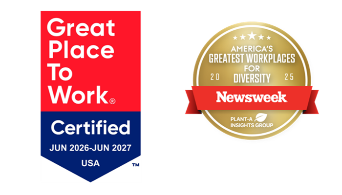 Great Place To Work Certified - Jun 2026 - Jun 2027 USA