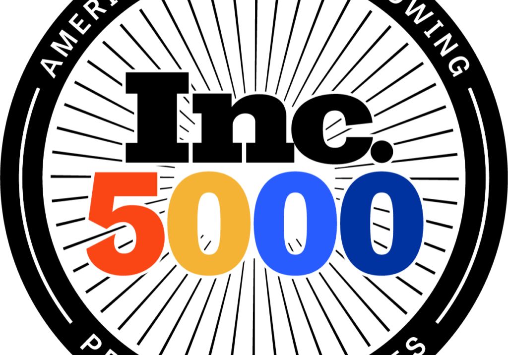 Inc. 5000 Color Medallion Logo