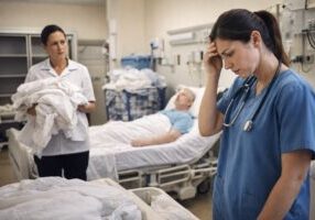 Linen shortage challenges hospital staff